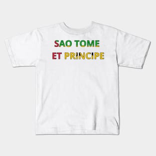 Drapeau Sao Tomé-et-Principe Kids T-Shirt